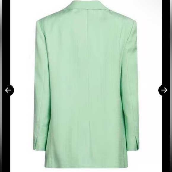 NWT Sandro MIX-it Mint Green Blazer - SIZE SMALL (size 1 or 36 in Sandro) - Picture 2 of 7